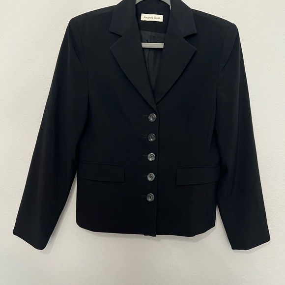 Amanda Smith Jackets & Blazers - Amanda Smith Black Tailored Blazer Professional